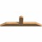 Ekena Millwork Portland Smooth Timber Gable Bracket, Western Red Cedar, 60"W x 17"H x 3 1/2"D x 5 1/2"F, 7/12 Pitch GBW060X17X0406POR00SWR - alternate 3